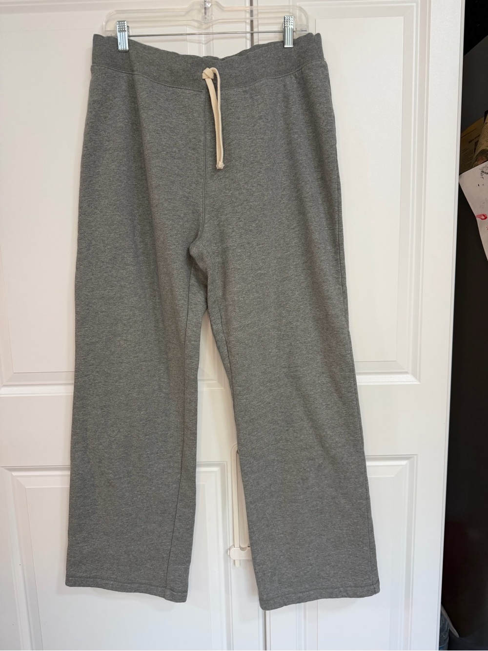 Lands' End Gray Men's Drawstring Sweatpants